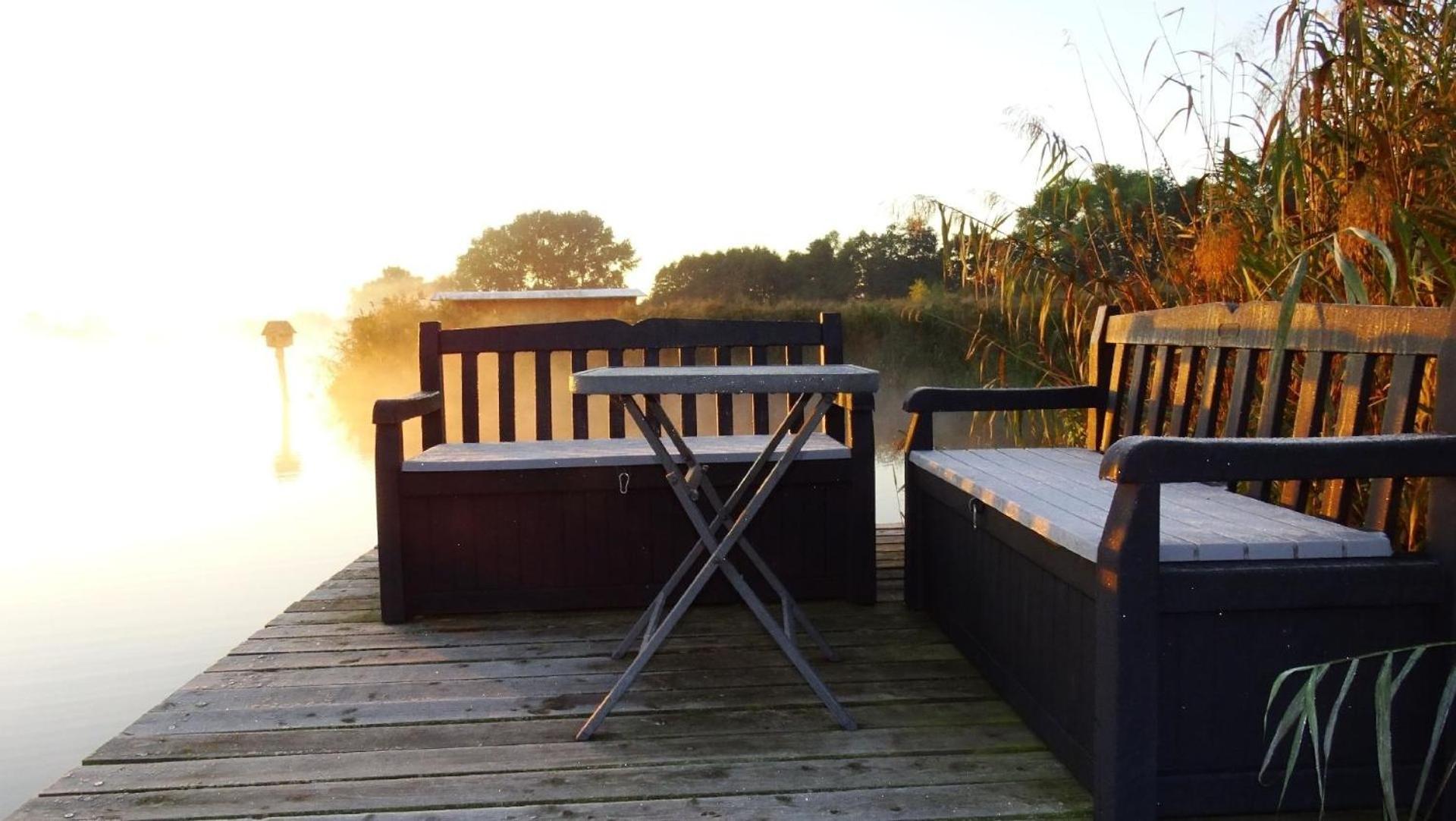 Ferienwohnung Wuennowblick Mit Sauna Röbel Exterior foto